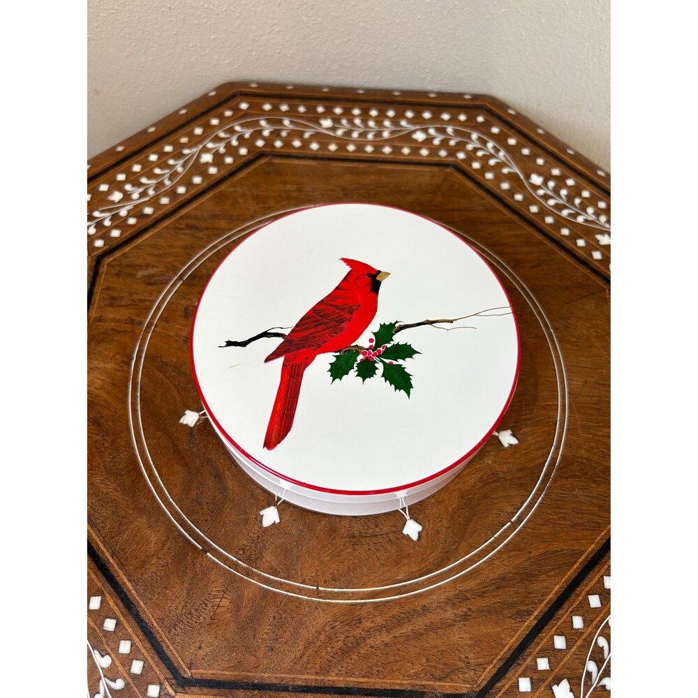 Vintage Otagiri Cardinal Coaster Set Of 4